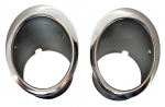 E5855 BEZEL-EXHAUST-STAINLESS STEEL-PAIR-63 TEMPORARILY UNAVAILABLE