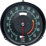 E6632A TACHOMETER-ASSEMBLY WITH 5300 RPM RED LINE-68