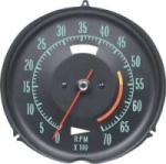 E6633 TACHOMETER-ASSEMBLY WITH 5500 RPM RED LINE-68