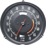 Click Here For Full Product Info E6637 TACHOMETER-ASSEMBLY WITH 5600 RPM RED LINE-72-74