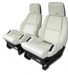 E6996 COVER-SEAT-LEATHER LIKE-SPORT-WITH PERFORATIONS-84-88