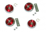 Click Here For Full Product Info E7230 KNOB-DOOR LOCK AND REFLECTOR-4 PIECE SET-USA-63-64