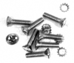 E7608 SCREW SET-VENT WINDOW REGULATOR CONVERTIBLE-MOUNTING-6 PIECES-63-67