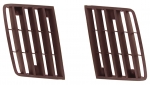 E7712 LOUVER SET-SIDE FENDER-BLACK-PAIR-80-82