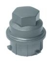 E7901 COVER-LUG NUT-DARK GRAY-EACH-00-04