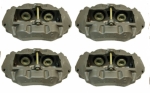 E8222S CALIPER SET-BRAKE-NEW-O RING STYLE-NO CORE CHARGE-4 PIECES-65-82