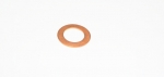 E8402 GASKET-SPECIAL COPPER-FOR BRAKE LINE BLOCK AT MASTER CYLINDER-DIA.1/2 INCH-53-62