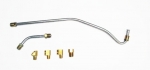 E9069 LINE SETS-FUEL-PUMP TO CARBURETOR-STEEL TUBING-300 H.P.-2 LINES-4 FTGS-63-65