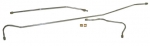 Click Here For Full Product Info E9237 LINE-FUEL-TANK TO PUMP-STAINLESS STEEL-3/8-3 PIECES WITH UNIONS-56L-57