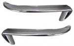 E9615 BUMPER-REAR-IMPORTED-CHROME-PAIR-63-67