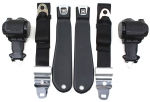 Click Here For Full Product Info E9781 SEAT BELT ASSEMBLY-OE STYLE-HORIZONTAL MOUNT LAP AND SHOULDER-GM BUCKLE-COLORS-PR-70-71
