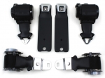 Click Here For Full Product Info E14781 SEAT BELT ASSEMBLY-OE STYLE-DUAL RETRACTORS-GM BUCKLES WITH GM LOGO-COLORS-PR-72-73