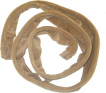 E9766 WEATHERSTRIP-CONVERTIBLE-SOFT TOP-REAR BOW-BEIGE MOHAIR-53-57