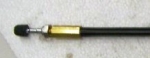Click Here For Full Product Info E9854 CABLE-ODOMETER RESET-15 3-4 LONG-WITH KNOB-BRASS-L64-67