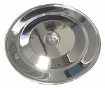 Click Here For Full Product Info E12196 LID-AIR CLEANER-CHROME-327-WITH SILK-MADE IN USA-65
