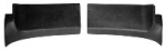 EC144UP PANEL-REAR ROOF INNER-UNPAINTED BLACK GRAINED PLASTIC-COUPE-USA-PAIR-73-E76