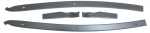 Click Here For Full Product Info EC202 RETAINER SET-REAR QUARTER TRIM PANEL-COUPE-SEMI GLOSS BLACK-4 PIECES-68-77