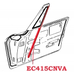 Click Here For Full Product Info EC415CNVA CHANNEL-DOOR-FRONT WINDOW-CONVERTIBLE-PAIR-63-67