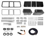 EC514 REAR STORAGE COMPARTMENT PACKAGE-3 DOOR-PLASTIC BOARDS-73-77