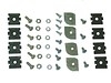 Click Here For Full Product Info E8876 MOLDING MOUNT KIT-GLOVE BOX DOOR-DOES ALL 6 MOLDINGS-42 PIECES-56-62