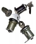 Click Here For Full Product Info E10506 LOCK SET-DOORS, IGNITION AND GLOVE BOX-4 PIECES-65