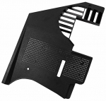 E10524 PANEL-KICK WITH VENT-BLACK-RIGHT-78-82 -Currently Unavailable