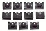 Click Here For Full Product Info E10584 CLIP SET-WINDSHIELD MOLDING-CONVERTIBLE-11 PIECES-64-67