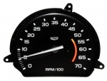 E11463 TACHOMETER-ASSEMBLY WITH 5500 RPM RED LINE-L-48-78-79