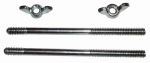 Click Here For Full Product Info E11509 STUD-AIR CLEANER-WITH WING NUTS-2x4-PAIR-56-57