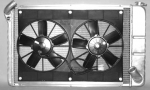 Click Here For Full Product Info E11632 RADIATOR AND FAN COMBINATION-ALUMINUM-SMALL BLOCK MANUAL-69-72