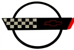 Click Here For Full Product Info E11697 EMBLEM-FUEL DOOR-EXCLUDES SPECIAL EDITION-91-96