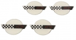 Click Here For Full Product Info E12541 EMBLEM SET-WHEEL-CENTER CAP-3D DOMED-SET OF 4-91-96