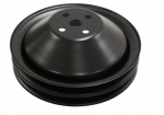 E15022 PULLEY-WATER PUMP-2 GROOVE-396-427-WITH OUT AIR CONDITIONING-65-66