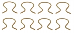 Click Here For Full Product Info E1804 CLIP SET-RETAINER-DOOR AND VENT WINDOW CRANK HANDLES-DOOR LOCK KNOB-8 PIECES-56-82