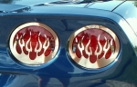 Click Here For Full Product Info E21605 Light Cover-Tail Lights-Polished Flame-4 Pieces-05-13