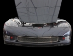 Click Here For Full Product Info E21609 Light Cover-Driving Lights-Laser Mesh-Polished-Z06, ZR1, or Grandsport-Pair-06-13