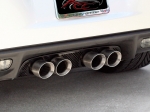 Click Here For Full Product Info E21622 Panel-Exhaust-NPP Dual Mode Exhaust-Laser Mesh-Black Stealth-Stainless Steel-05-13