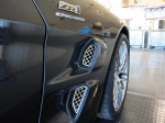 Click Here For Full Product Info E21631 Vent Grille-Front Side Fender-Laser Mesh-Polished-ZR1-Pair-09-13