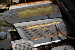 Click Here For Full Product Info E21693 Cover-Fuel Rail-Perforated-Stainless Steel-W/ Cap and LED-LS3-Pair-08-13