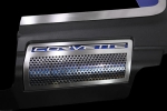 Click Here For Full Product Info E21709 Side Inserts-Engine Shroud-Perforated-Stainless Steel-ZR1-Pair-09-13