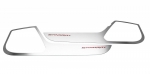 Door Guard - Brushed - Stainless Steel - W/ Carbon Fiber Stingray Script - 7 Colors - Pair - 14 - 17