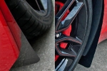 Click Here For Full Product Info E21810 Mud Guards-Front-Polished-Stainless Steel-W/ Carbon Fiber Backing-Pair-14-17