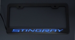 Click Here For Full Product Info E21819 Frame-License Plate-Illuminated C7 Corvette Stingray Lettering-7 Colors Available