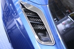 E21835 Vent Grilles-Rear Quarter Vents-Laser Mesh-Stainless Steel-Pair-14-17