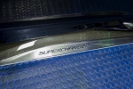 Click Here For Full Product Info E21856 Side Skirt Extensions-Brushed-Stainless Steel-W/ Supercharged Script-Z06-Pair-15-17