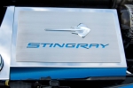 Click Here For Full Product Info E21884 Cover-Fuse Box-Stainless Steel-Carbon Fiber-Stingray Script & Emblem-7 Colors-14-17