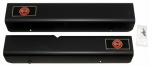 E2255 SILL COVER-ALTEC-BLACK ANODIZED-PAIR-91-96