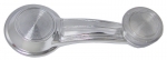 Click Here For Full Product Info E2585 HANDLE-CRANK-WINDOW-WITH RETAINING CLIP-CLEAR KNOB-EACH-67-79