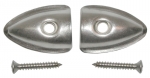 Click Here For Full Product Info E2846 TIP SET-CONVERTIBLE-SOFT TOP-WIRE ON-ORIGINAL CHROME-PAIR-53-75