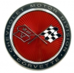 E3055 EMBLEM-FRONT-WITH FASTENERS-73-74